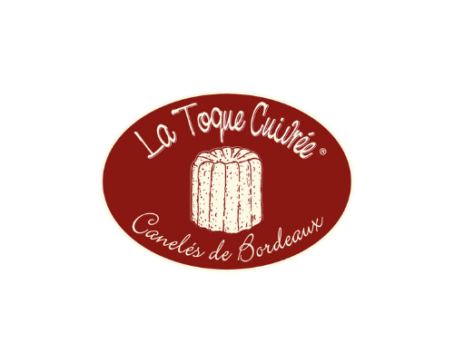 The Logo of la Toque cuivrée which create a canelés box at the effigy of the Museum of natural history of Bordeaux – Science and nature. They support by this patronage the Early years museum.