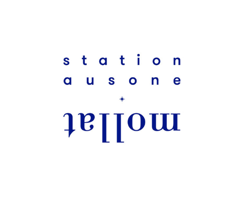 The logo of the Station Ausone which created a video about the reopening of the Museum of natural history of Bordeaux now called Museum of Bordeaux – Science and nature. 